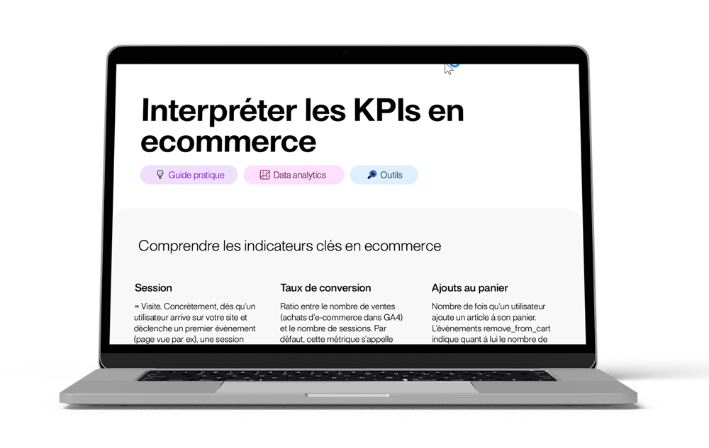 interpréter kpis ecommerce