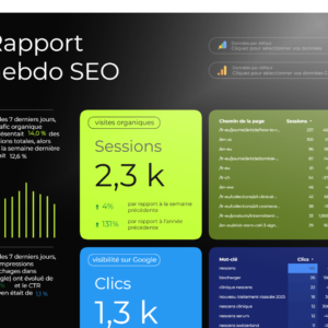 rapport hebdo SEO