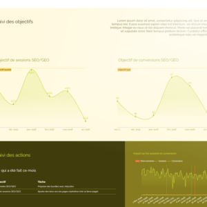 Rush : Reporting mensuel SEO & GEO - Data Studio – Image 5