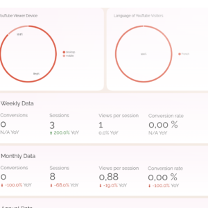YouTube Dashboard - Performance Tracking - Image 4